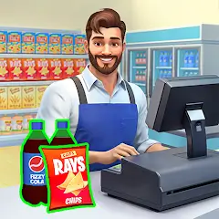 My Supermarket Simulator 3D MOD APK Logo
